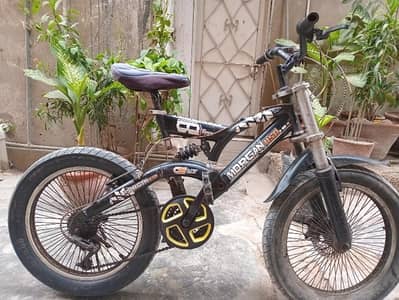 Used Morgan cycle suitable for 9 to 15 years kids.