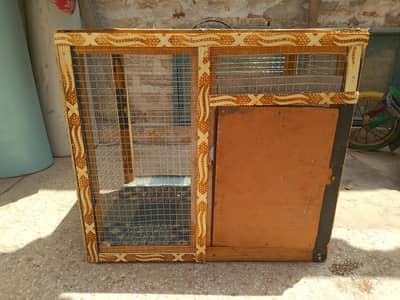 pure wooden cage