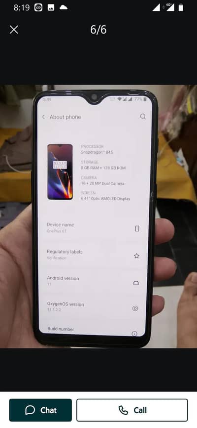 One Plus 6T Mclaren