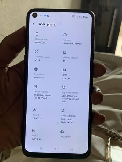 OPPO A54