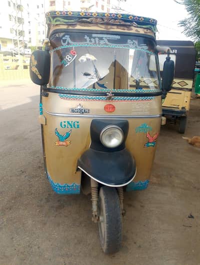 unique rakshaw LPG start 2018 model