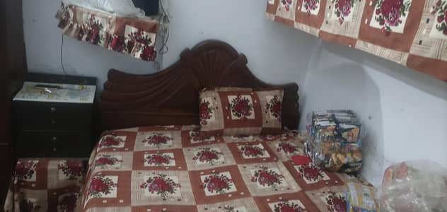 room furniture dual bed, single bed sofas, almari