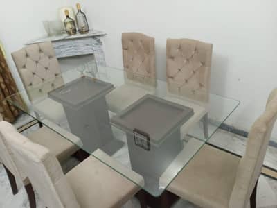 dining table 6 chair