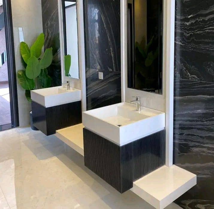 Corian vanity Customised 5