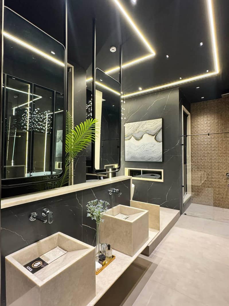 Corian vanity Customised 10