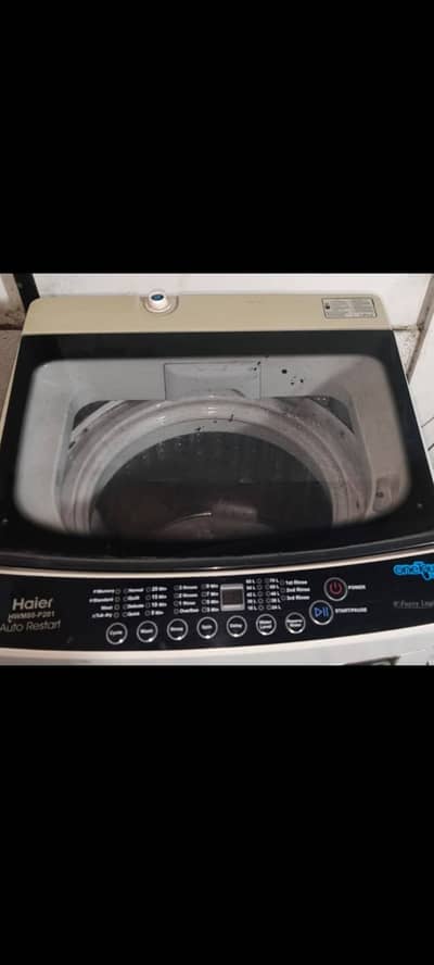 Fully automatic haier washing machine in excellent running condition