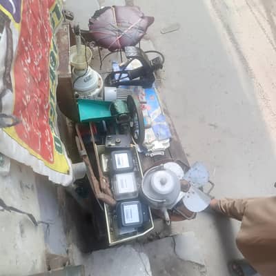 sab meter, fan , electric, kitchen ka Saman