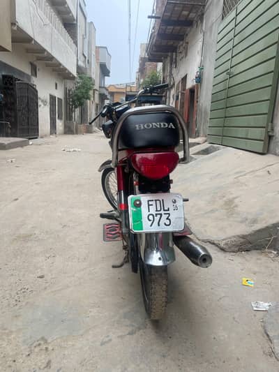 Honda CD 70 2016 Model — 20,000 KM — Excellent Condition