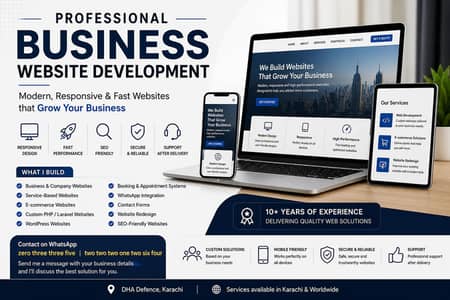 Professional Business Website Development