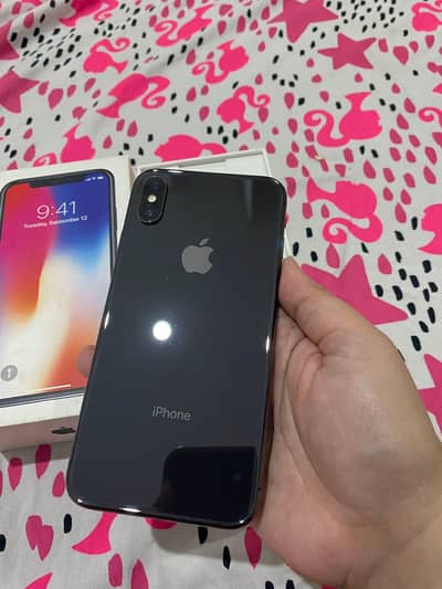 Apple iPhone X 256GB full box urgent for sale