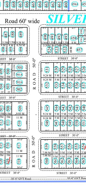 Plot for sale in Alnoor town 3.5 Marla