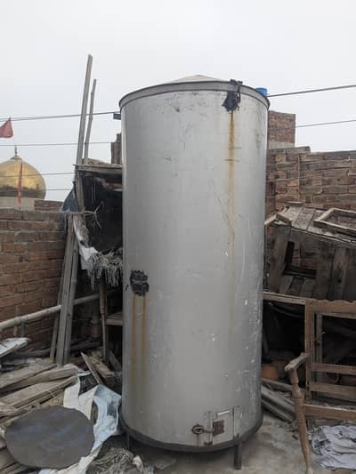 Large Size Sheet Metal Grain Storage Tank (Bharola)