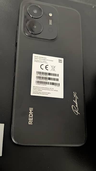 redmi  15c 6/128 with 4 months warranty