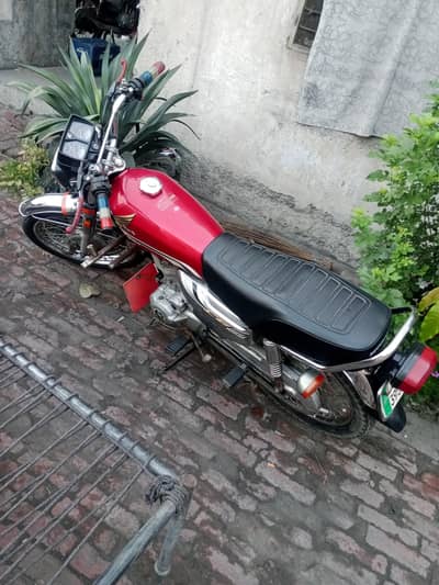 Honda CG 125 special edition 5 gear smart card file original