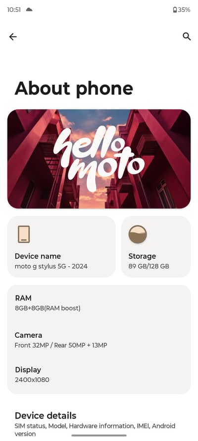 Motorola Moto G Stylus 2024 5g