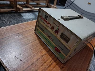 Panasonic 1650VA Automatic Voltage Stabilizer | 220V | 3 Min Delay