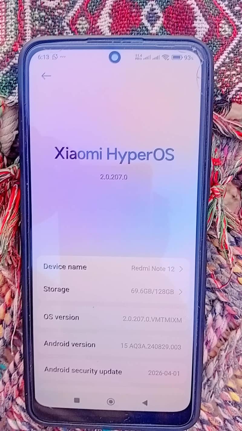 Xiaomi Redmi Note 12 5
