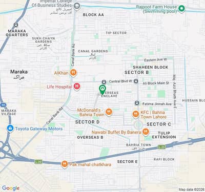 106 No Overseas C Block 10 Marla premium Plot For Sale Bahria Town Lahore