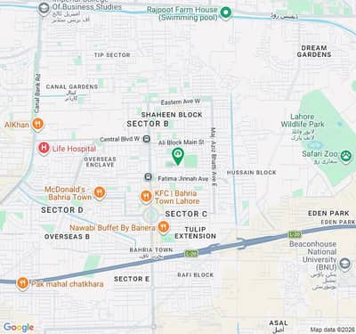 Gulbahar Block 10 Marla Plot For Sale Bahria Town Lahore