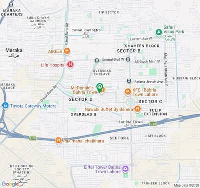 AA Block 5 Marla Block For Sale Sector D Bahria Town Lahore