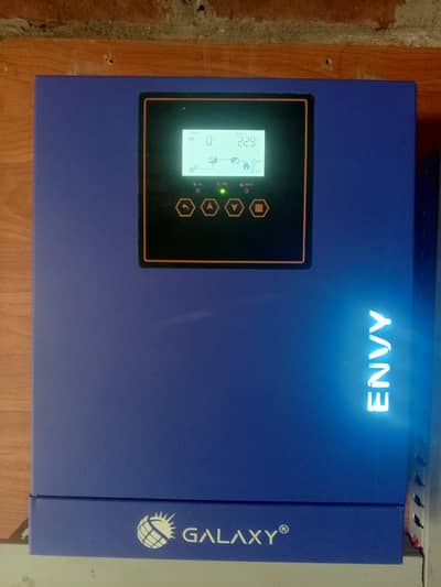 Glaxy on and off grid only 2month use 100%ok set company packing.