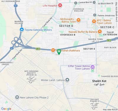 Talah Block 5 Marla Commercial For Sale Hot Location Bahria Town Lahore