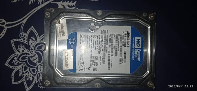 Seagate and WD 500GB Hard drives