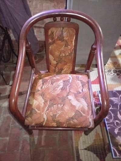 02 wooden chair like new one