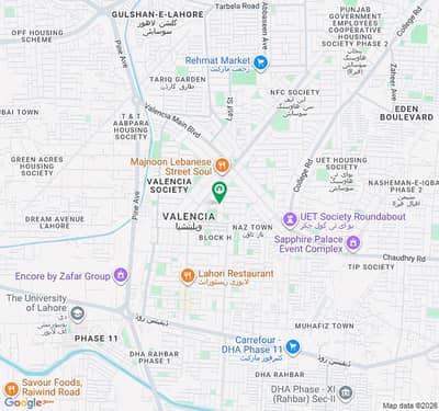 1 KANAL PLOT FOR SALE IN VALENCIA TOWN LAHORE