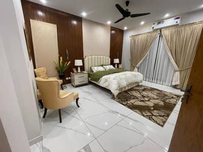 Fully furnished 10 Marla 5 house available for rent in phase 4 bahria town Rawalpindi