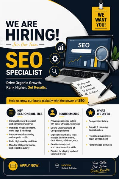 SEO Specialist / SEO Executive