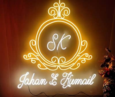 creat a Neon sign here