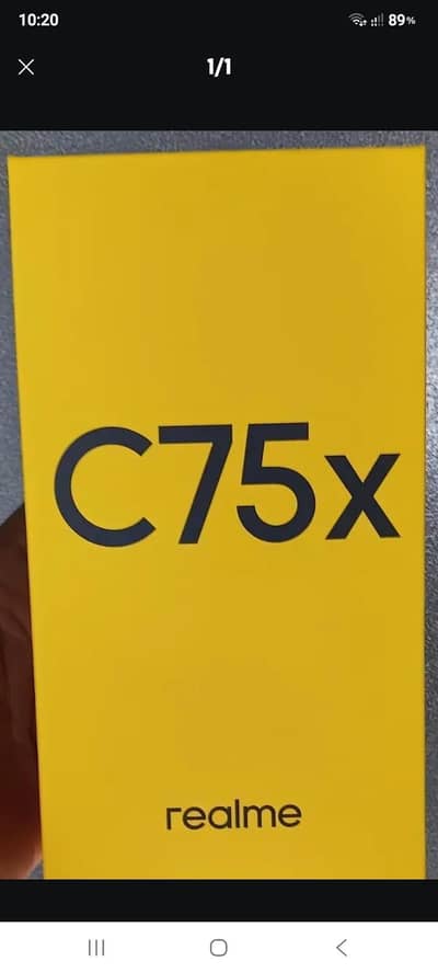 REAL ME C75X