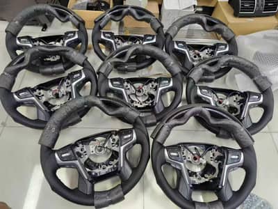 Toyota Land Cruiser Carbon Fiber Steering Wheel 2016-2021