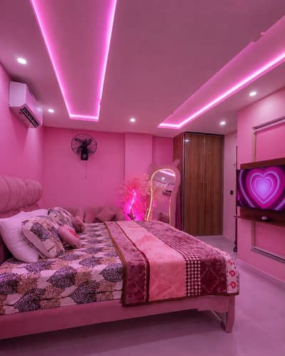 Luxury furnished flats available for daily basis