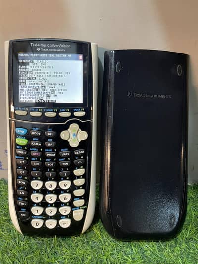 TEXAS INSTRUMENTS TI-84 PLUS C SILVER EDITION GRAPHIC CALCULATORS