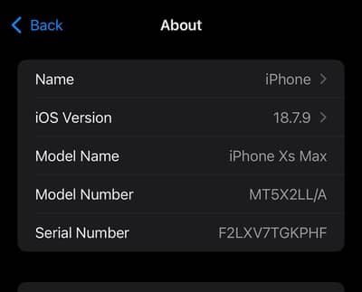 Apple iPhone XS Max