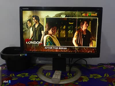 HP 20" LED TV (HDMI+ VGA)
