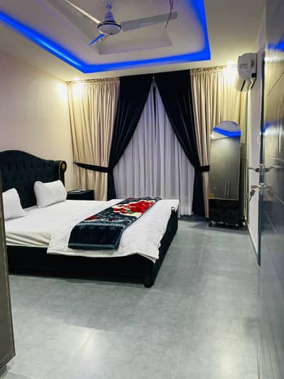 Flat for rent 1bed ROM full furnished apartments safe and scour 100%coupe allow