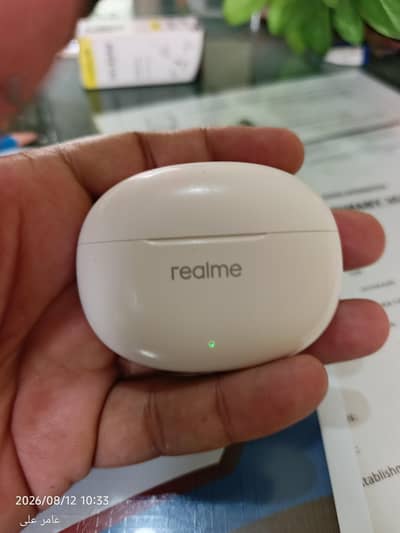 realme earbuds just like new with complete box