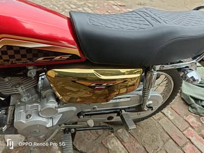 Honda cg125 model 2024 self start gold edition