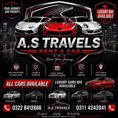 Car rental service & best services provideder reasonable and reliable