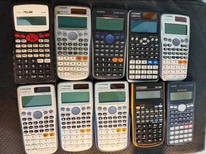 SCIENTIFIC CALCULATOR 417 FUNCTION S~D 0