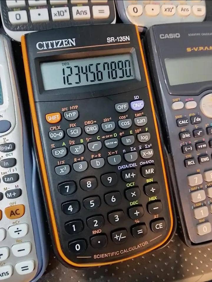 SCIENTIFIC CALCULATOR 417 FUNCTION S~D 3