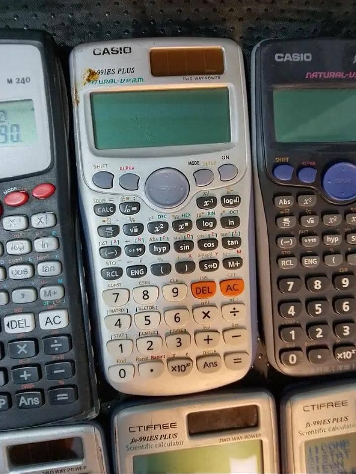 SCIENTIFIC CALCULATOR 417 FUNCTION S~D 7