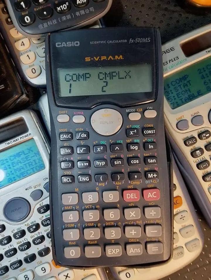SCIENTIFIC CALCULATOR 417 FUNCTION S~D 9