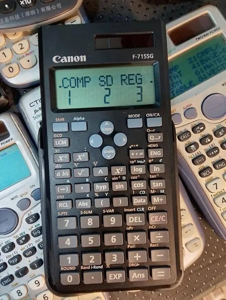 SCIENTIFIC CALCULATOR 417 FUNCTION S~D 11