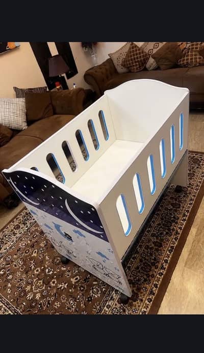 Baby cot for sale almost new