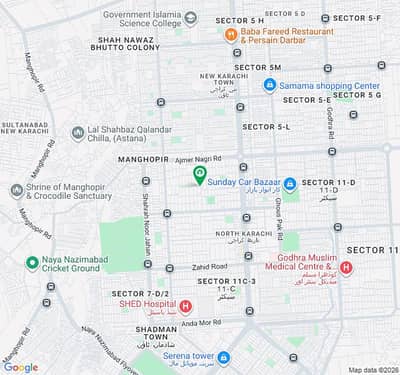URGENT SALE 2 ROOM FLAT FOR SALE IN ALGHAFOOR NEW PROJECT LIFT STAND BY GENERATOR CAR PARKING SECTOR 11A NORTH KARACHI