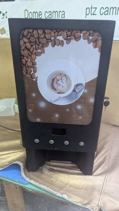 Automatic Instant Coffee & Milk Tea Vending Machine imported china